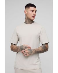 BoohooMAN - Tall Basic Crew Neck Regular Fit T-shirt - Lyst