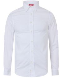 DIESEL - S Benny Cl Long Sleeve Plain Shirt - Lyst