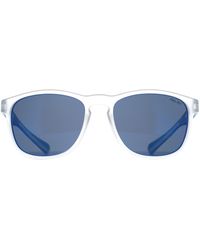 Replay - Round Matte Transparent And Revo Polarized Pulse - Lyst