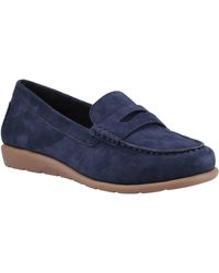 Hush Puppies - Shelby Suede Loafers - Lyst