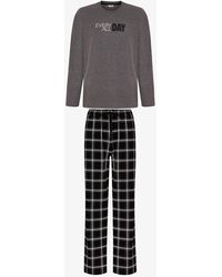 Penti - All Day Plaid Pajama Set, Long Sleeve - Lyst