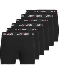 Jack & Jones - Big Plus Size Boxers 6 Pack - Lyst