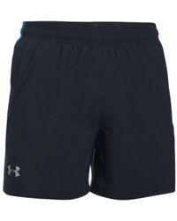 Under Armour - Stretch Small Logo 5" Launch Shorts 1289312 005 - Lyst