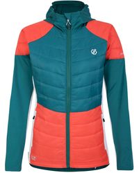 Dare 2b - Ladies Culmination Wool Padded Hybrid Jacket (Fortune/Neon Peach/ - Lyst