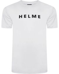 Helm - Short Sleeve T-Shirt 100% Cotton Crew Neck - Lyst