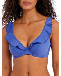 Freya - Jewel Cove High Apex Bikini Top - Lyst