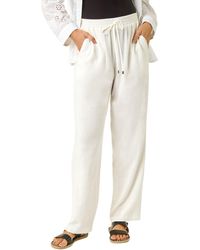 Roman - Full Length Linen Trouser - Lyst