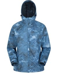 Mountain Warehouse - 'Torrent' Printed Jacket With Adjustable Hood Waterproof Coat Polyamide - Lyst