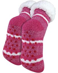Sock Snob - Ladies Soft Fluffy Lounge Socks - Lyst