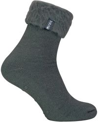 THMO - 1 Pack Soft Plush Lined Slipper Bed Socks - Lyst