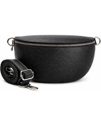 Woodland Leathers - Ladies Genuine Italian Leather Crossbody Sling Bag - Lyst