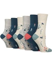 Gentle Grip - 6 Pairs Ladies Non Elastic Soft Top Diabetic Socks - Lyst