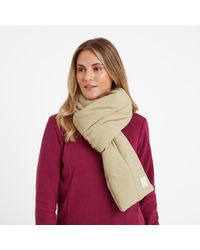 TOG24 - Clough Padded Scarf Taupe - Lyst
