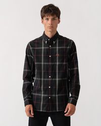 Fred Perry - Poplin Tartan Shirt - Lyst