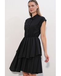 Bigdart - Viscose Nylon Knit Dress - Lyst