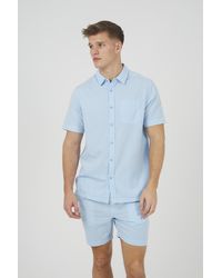 Brave Soul - Light Short Sleeve Button-Up Shirt With Chest Pocket - Lyst