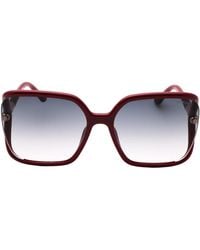 Tom Ford - Gradient Smoke Shiny Fuxia Framed Sunglasses - Lyst