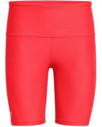 Under Armour - Heatgear Neon Bike Shorts - Lyst