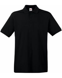 Fruit Of The Loom - Premium Short Sleeve Polo Shirt - Lyst