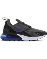 Nike - Air Max 270 Trainers Iron/Game Royal/ Textile - Lyst