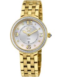 Gv2 - Verona Swiss Quartz Diamond Stainless Steel Watch - Lyst