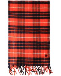 Timberland - Mehrfarbiger Schal Mit -Logo - Lyst