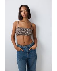 Penti - Leopard Print Low-Waist Bralette - Lyst