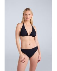 Mountain Warehouse - 'Iona' Halter Crinkle Bikini Top Sun Protection Quick Dry Stretchy Swimwear - Lyst