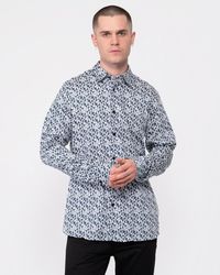 Ted Baker - Capua Long Sleeve Small Floral Shirt /, Size: L - Lyst