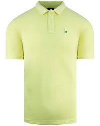Scotch & Soda - Kurzarm Baumwoll Herren Gelbes Poloshirt 142734 0244 - Lyst