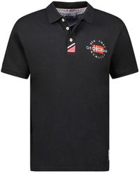 GEOGRAPHICAL NORWAY - Short-Sleeved Polo Shirt Sy1358Hgn - Lyst