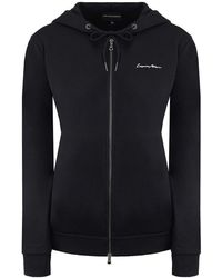 Armani - Emporio Logo Track Jacket Cotton - Lyst
