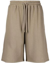 Off-White c/o Virgil Abloh - Off Stitch Skate Sweatshorts Cotton - Lyst