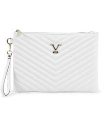 Versace 19.69 Abbigliamento Sportivo - 19V69 Clutch V613 52 Sauvage Bianco Leather (Archived) - Lyst