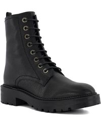 Dune - Ladies Cleated-Sole Hiker Boots Press - Lyst