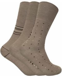 Sock Snob - 3 Pairs Non Elastic Top Antibacterial Anti Sweat Bamboo Socks - Lyst