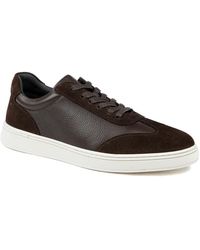 Jones Bootmaker - Saladino Leather Lace Up Trainers - Lyst