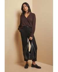 Wallis - Woven Button Cuff Overhead Shirt - Lyst