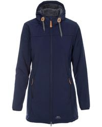Trespass - Ladies Kristen Longer Length Hooded Waterproof Jacket - Lyst