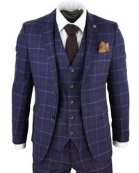Paul Andrew - 3 Piece Wool Check Retro Suit Tweed - Lyst