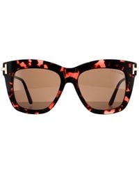 Tom Ford - Zonnebril Dasha Ft0822 56E Havana - Lyst