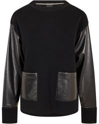 BOSS - Crew Neck Long Sleeve Sweatshirt - Lyst
