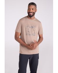 Mountain Warehouse - 'Camping Sketch' Graphic T-Shirt Breathable Everyday Tee Cotton - Lyst