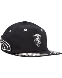 PUMA - Scuderia Ferrari X Joshua Vides Flat Brim Cap - Lyst