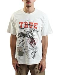 TRUE RELIGION - 108466 Oversized T Shirts Yellowstone Drop Shoulder Soft Tee - Lyst