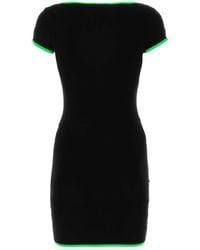 Ambush - Stretch Viscose Mini Dress - Lyst