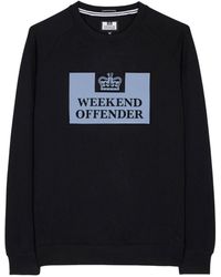Weekend Offender - Sweatshirt Penitentiary Crew Neck Pullover Casual Cotton - Lyst