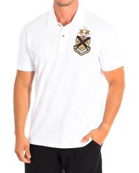 La Martina - Short Sleeve Polo Tmpe30-Pk097 - Lyst