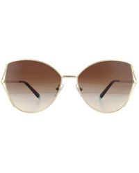 Tiffany & Co. - Sunglasses Tf3072 60213B Pale Gradient Metal - Lyst