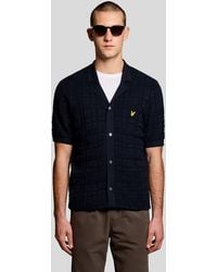 Lyle & Scott - Revere Collar Knitted Resort Shirt - Lyst